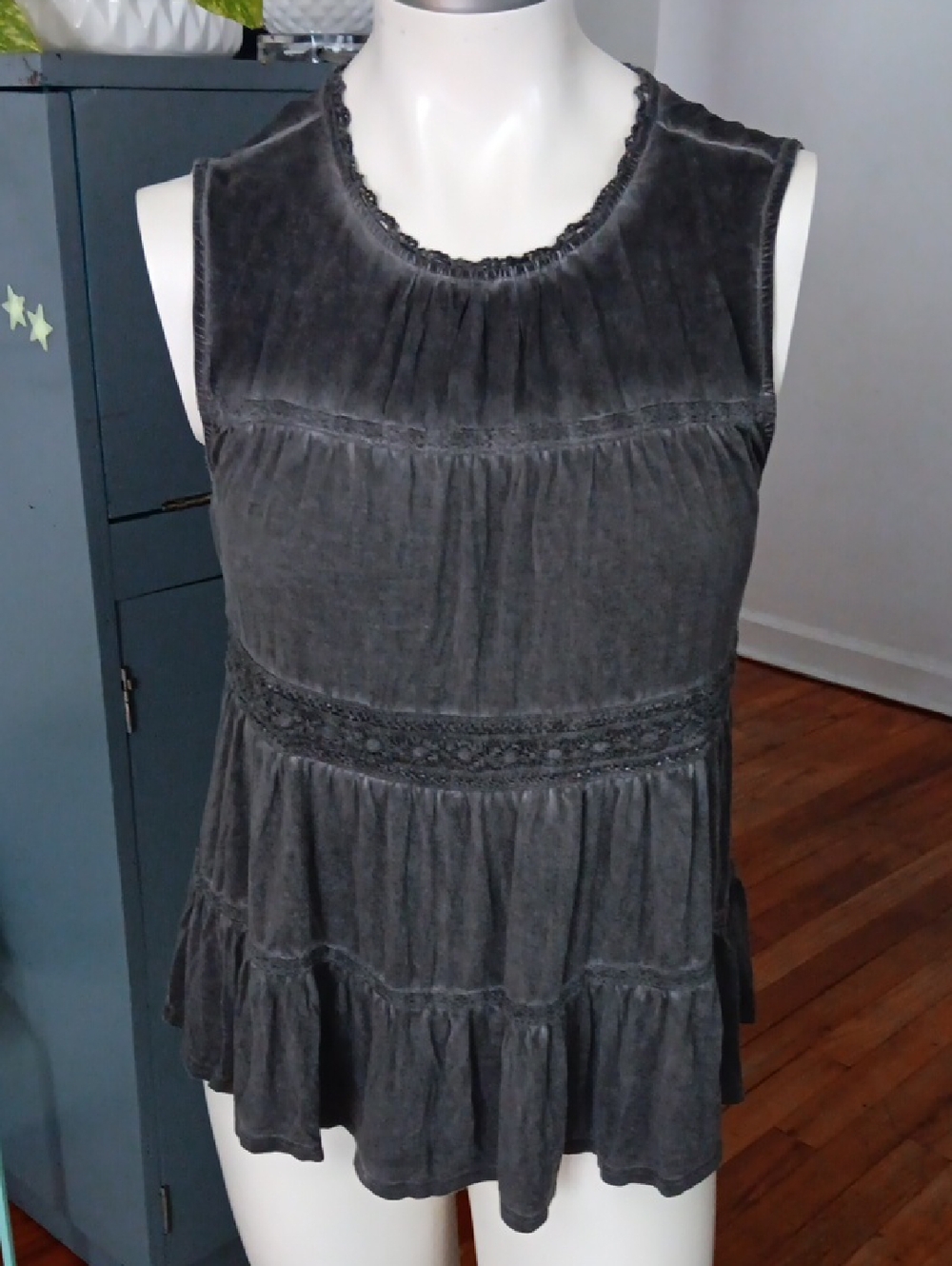 Knox Rose Gray Casual Top